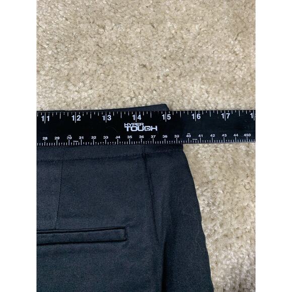 Talbots Heritage Women’s 8 Petite Ankle 30x22 Side Zip Black Stretch Capri #377 - Picture 9 of 13